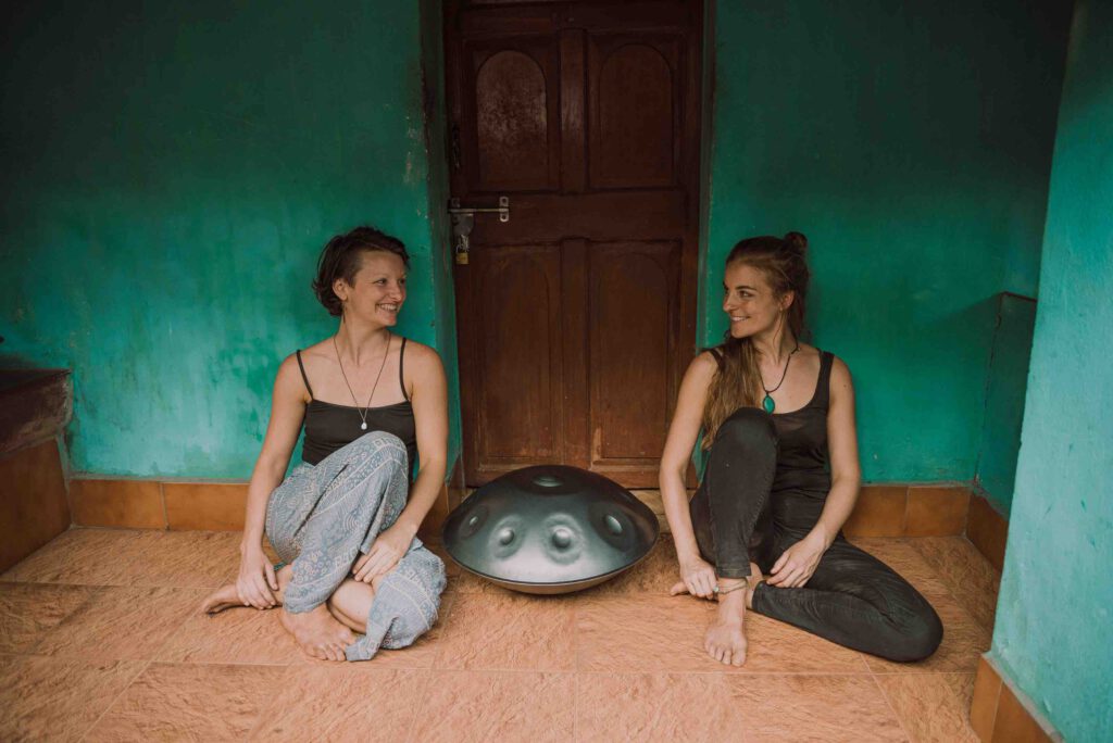 Learn handpan with us in the handpan atelier Bristol and the Handpan Atelier München with Marketa and Lea Valentina